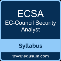 ecsa認證 ecsa證書 安全分析師認證 ecsa培訓 專業輔導服務