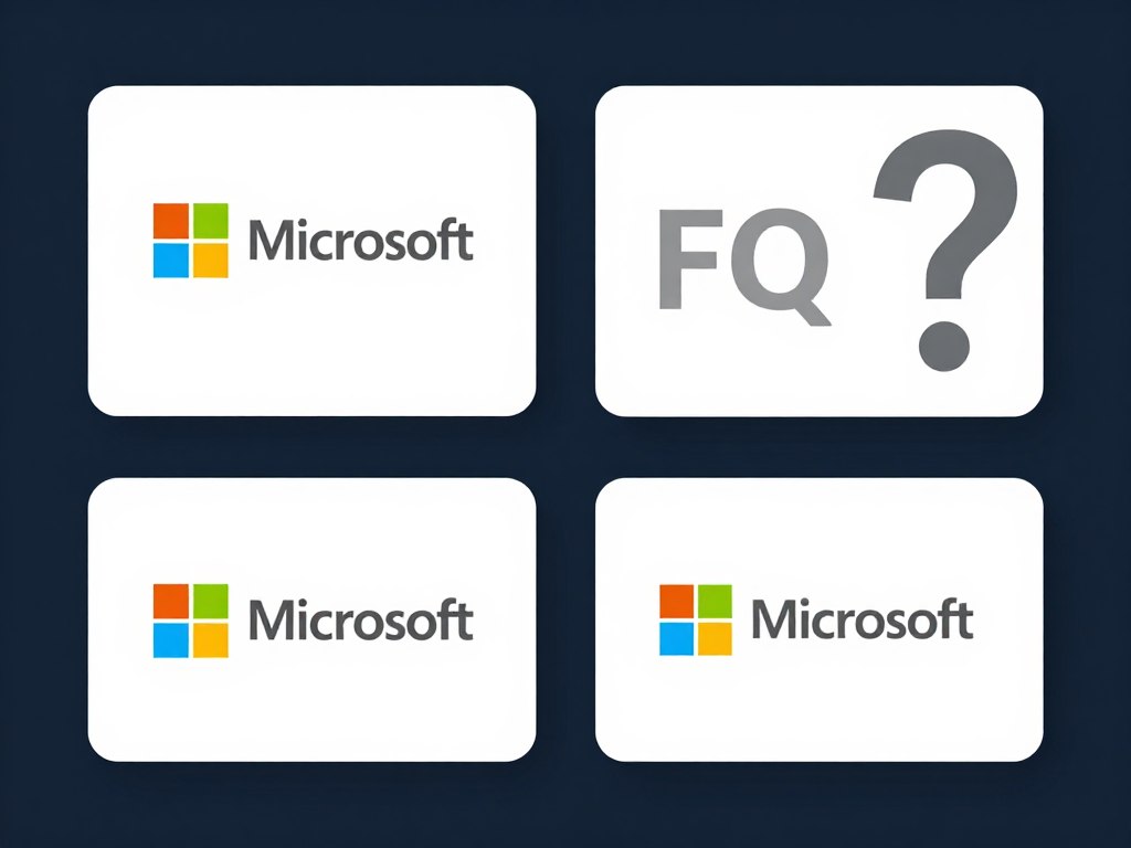 Microsoft代考认证服务常见问题解答图示