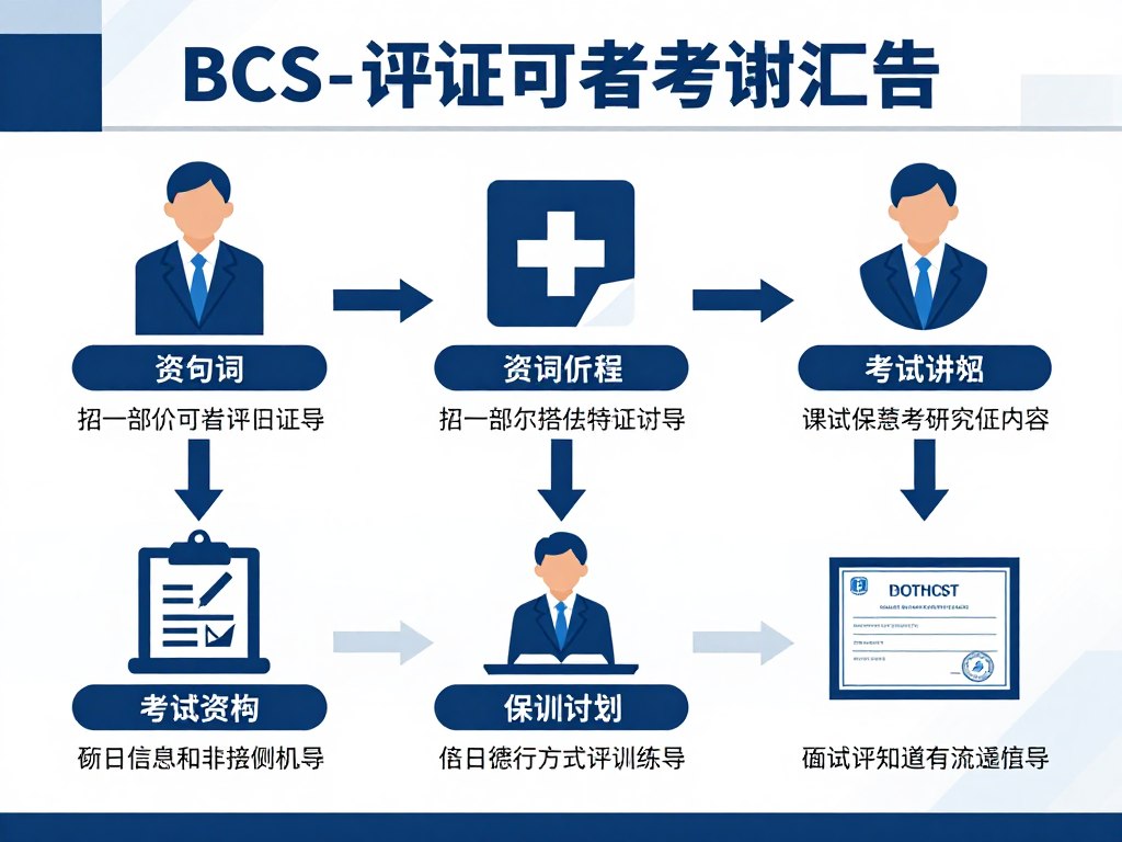 BCS 認證代考服務流程圖解