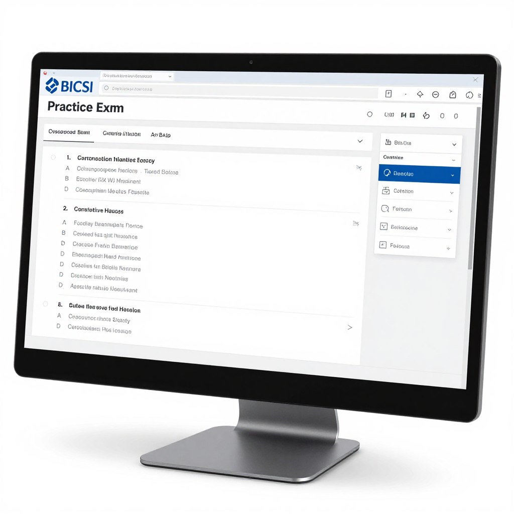 BICSI 認證代考模擬考試系統界面