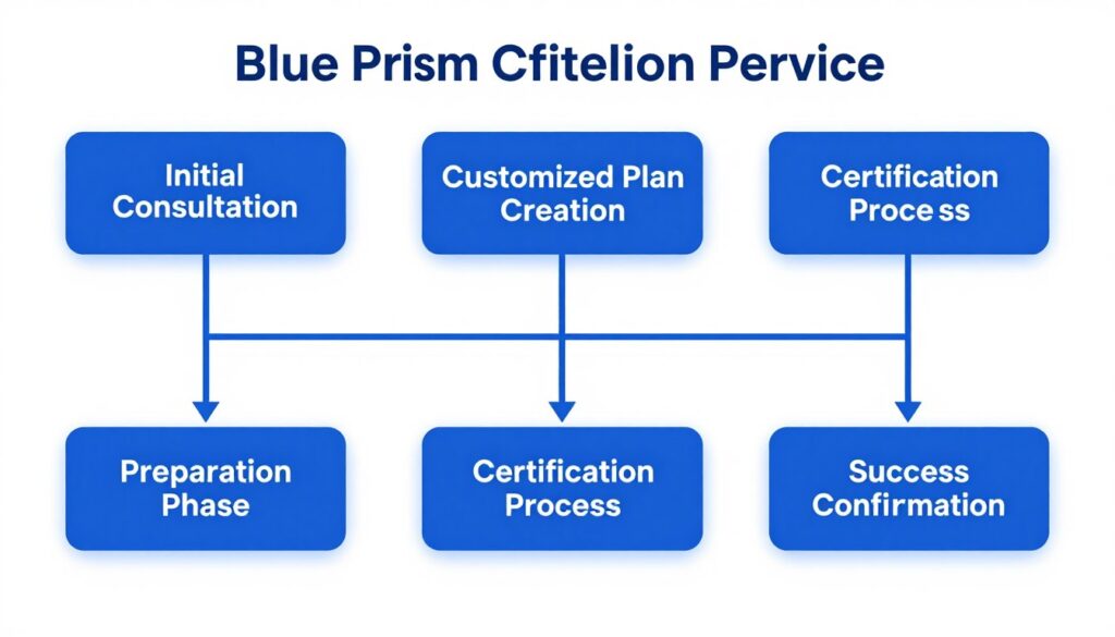 Blue Prism 認證代考服務流程圖解 Blue Prism 認證代考服務流程圖解