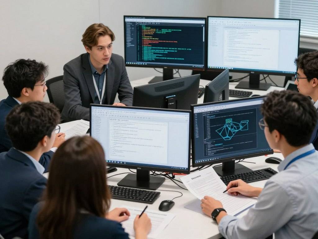 Brocade認證專家團隊在工作中