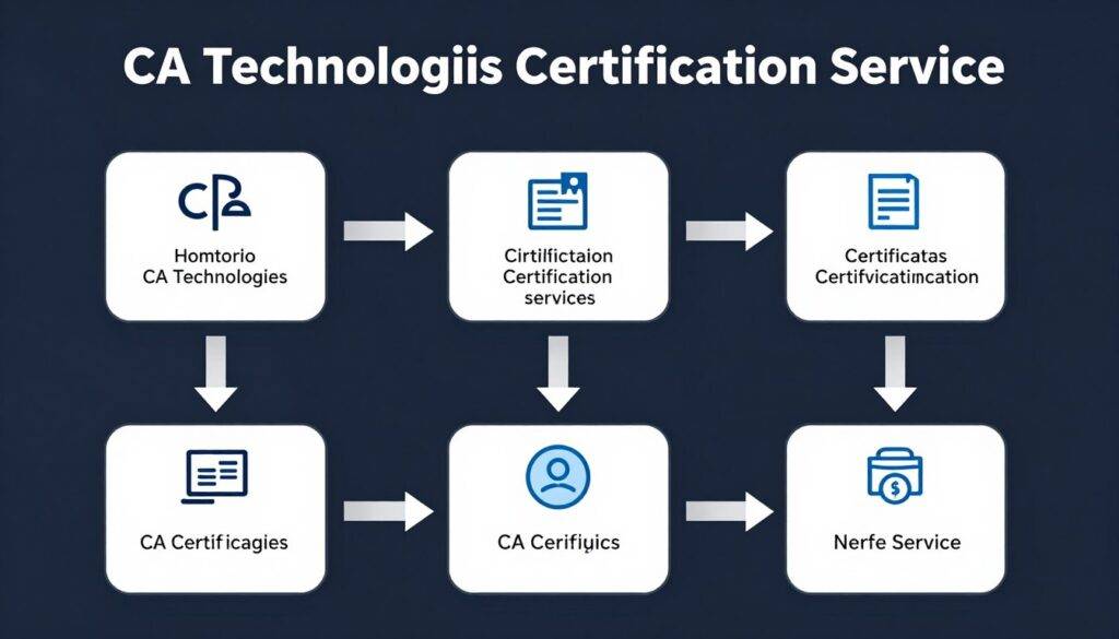 CA Technologies 認證代考服務的完整流程圖 CA Technologies 認證代考服務的完整流程圖