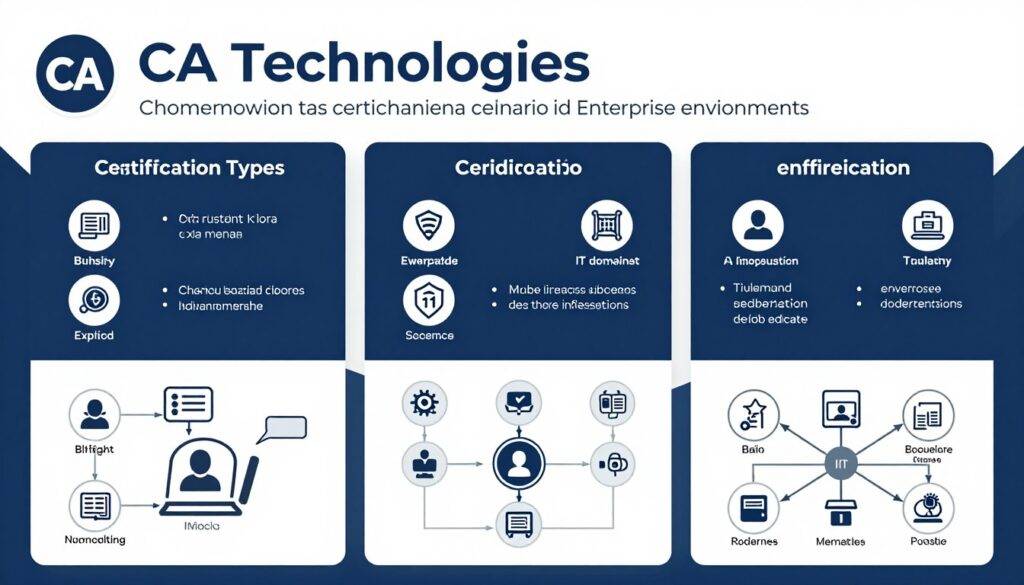 CA Technologies不同認證類型及其應用場景 CA Technologies不同認證類型及其應用場景