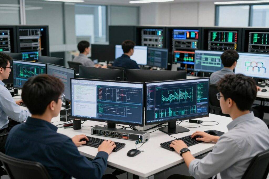 IT專業人士在工作中使用Brocade網絡設備