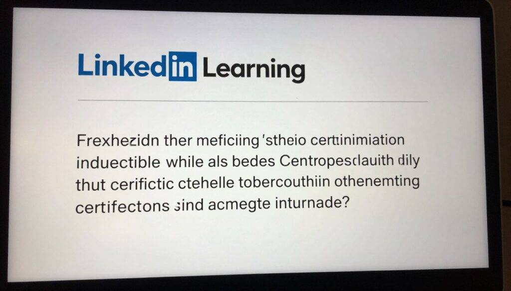 LinkedIn Learning 認證代考服務常見問題解答圖示
