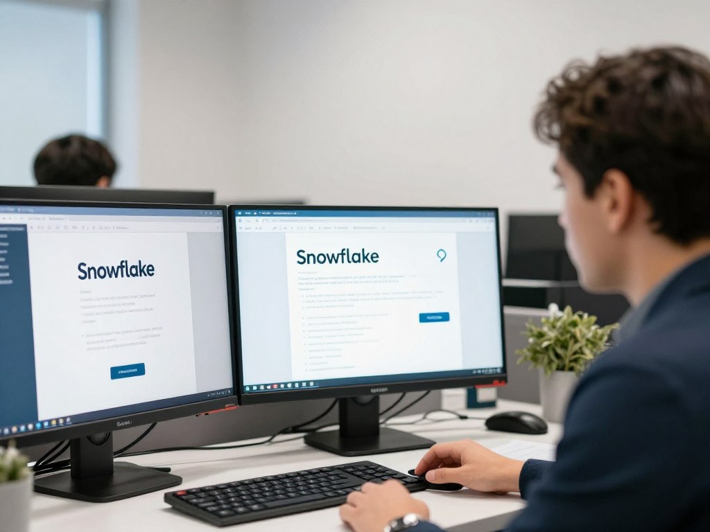 Snowflake認證專家解答常見問題的諮詢場景