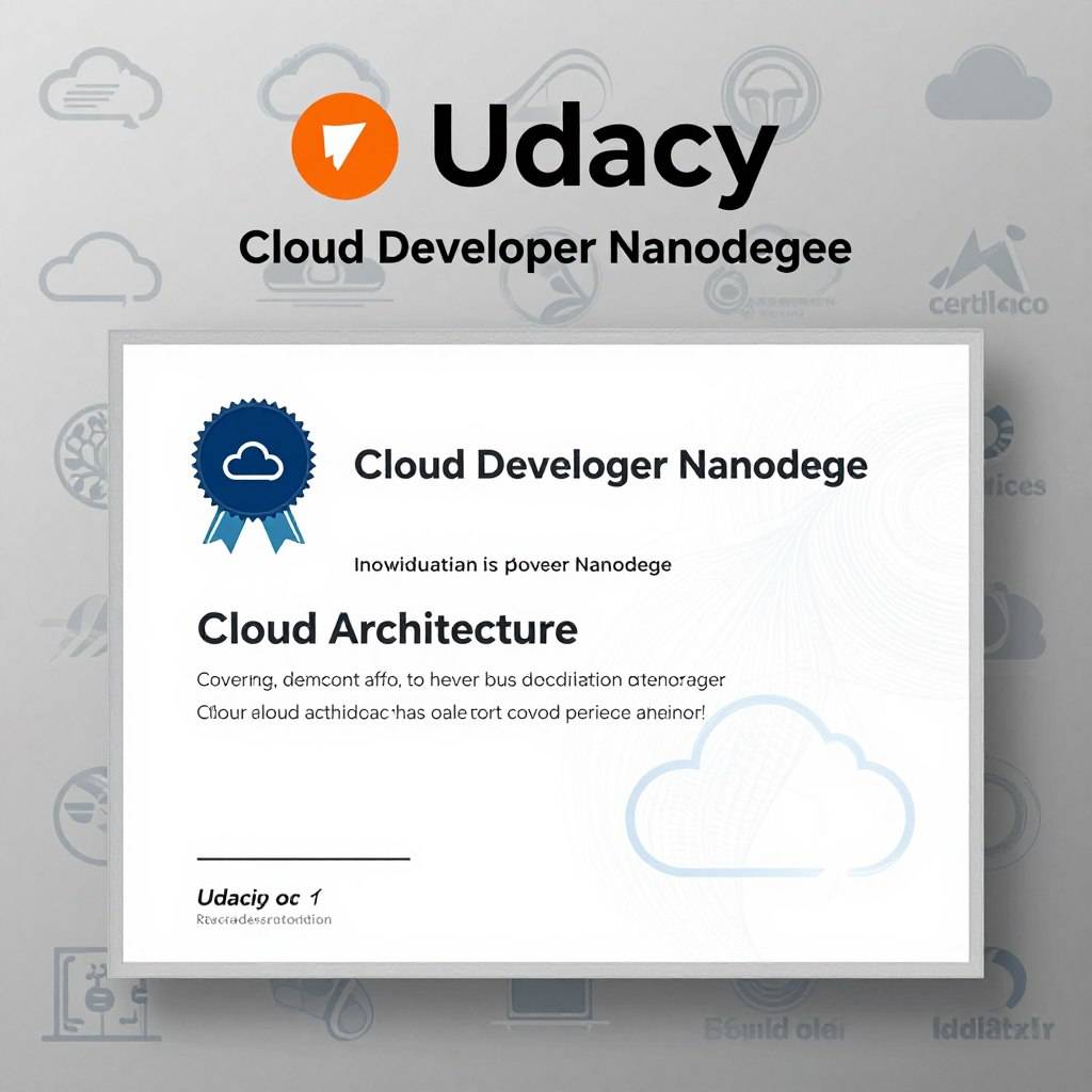 Udacity雲開發工程師納米學位認證 Udacity雲開發工程師納米學位認證