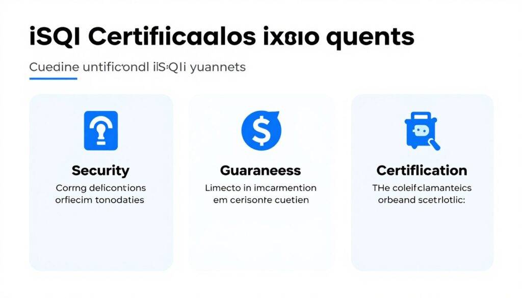 iSQI認證考試常見問題解答 iSQI認證考試常見問題解答