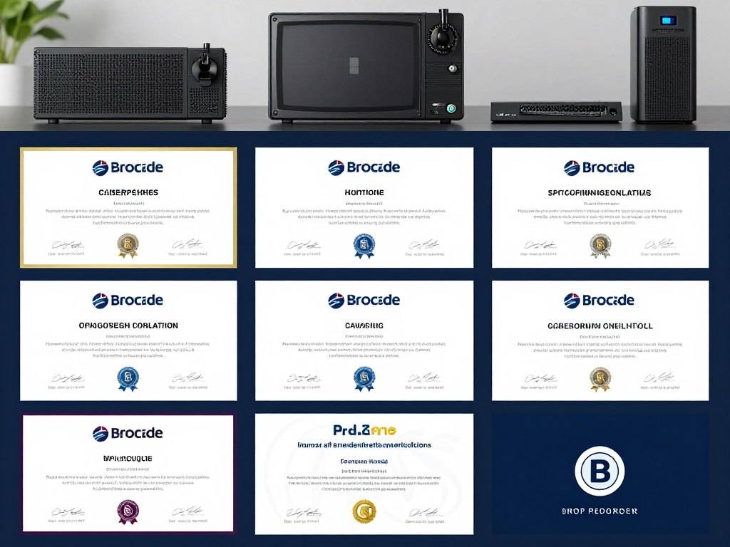 各種Brocade認證類型展示