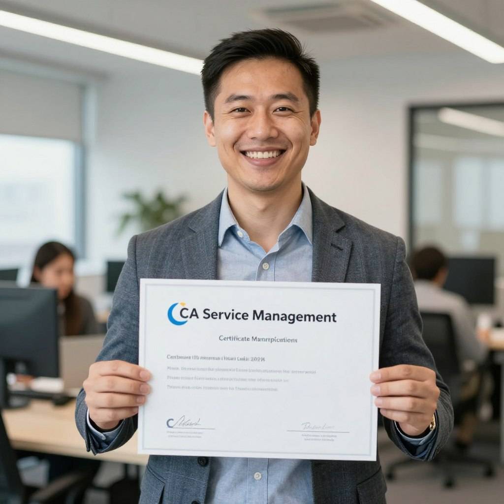 成功案例：客戶獲得CA Service Management認證