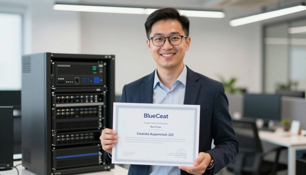 成功獲取Blue Coat認證的專業人士 成功獲取Blue Coat認證的專業人士