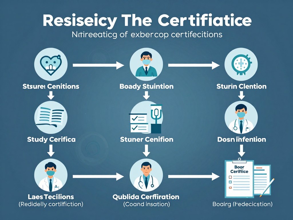 ABFAS board certification pathway showing requirements and examination stages