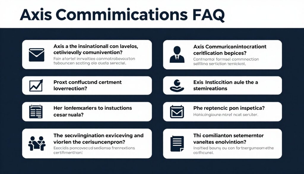 Axis Communications certification exam proxy常見問題解答