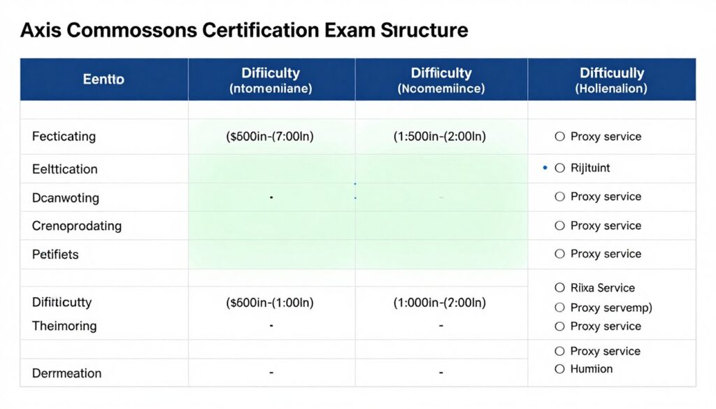 Axis Communications certification exam proxy考試細節與難點