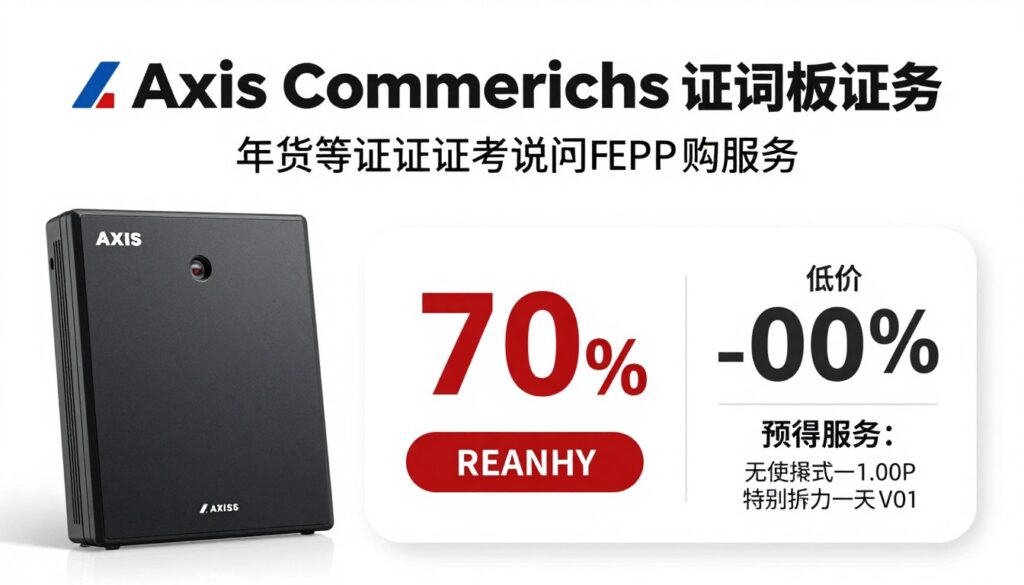 Axis Communications certification exam proxy限時優惠