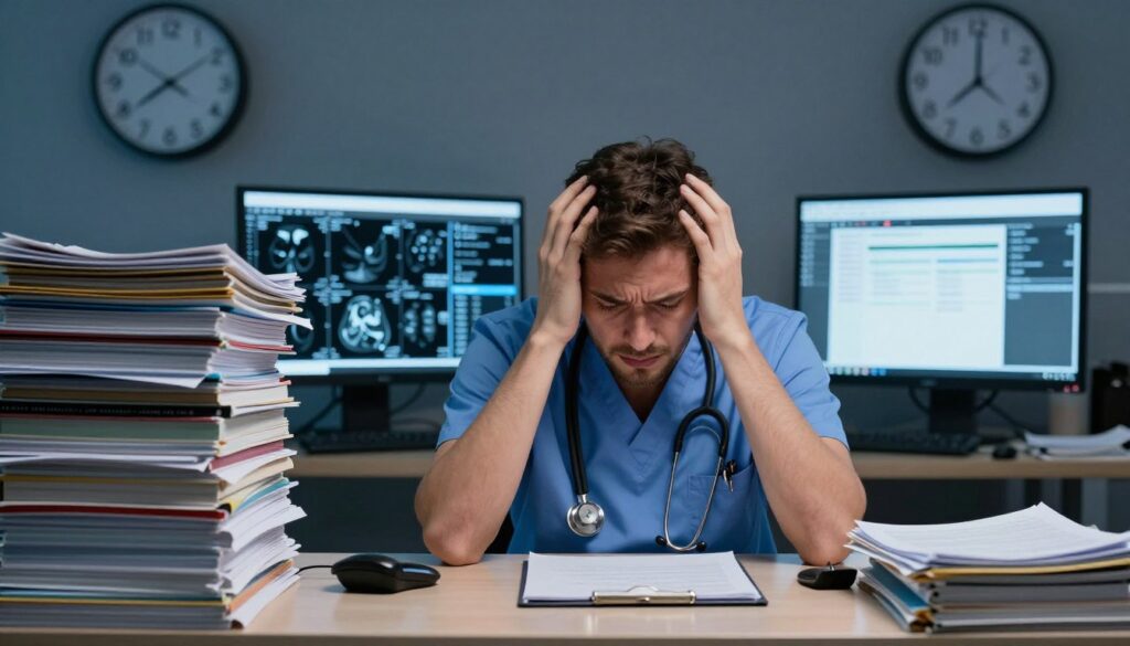 Challenges faced by professionals preparing for ABII certification exam including time constraints and complex content