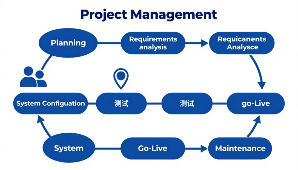 Medical imaging IT project lifecycle phases from planning to maintenance