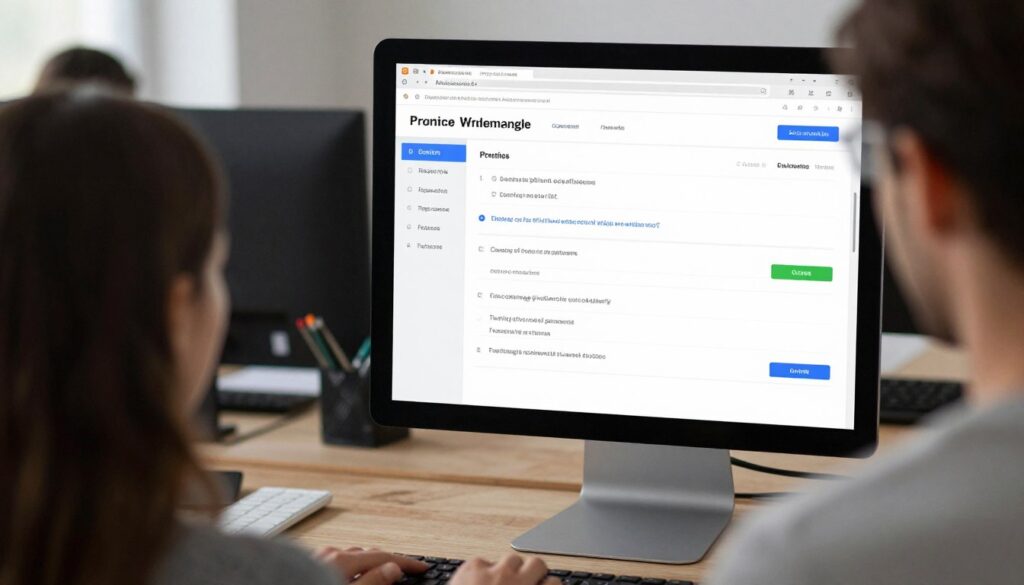 Online test practice and implementation environment Online test practice and implementation environment