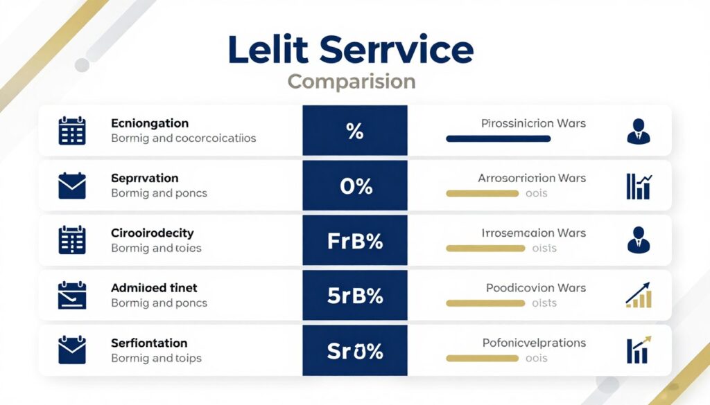 專業服務對比與優勢分析