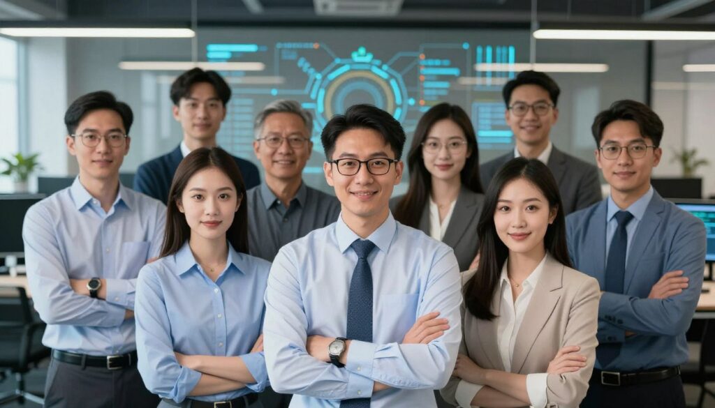 專業認證專家團隊合影