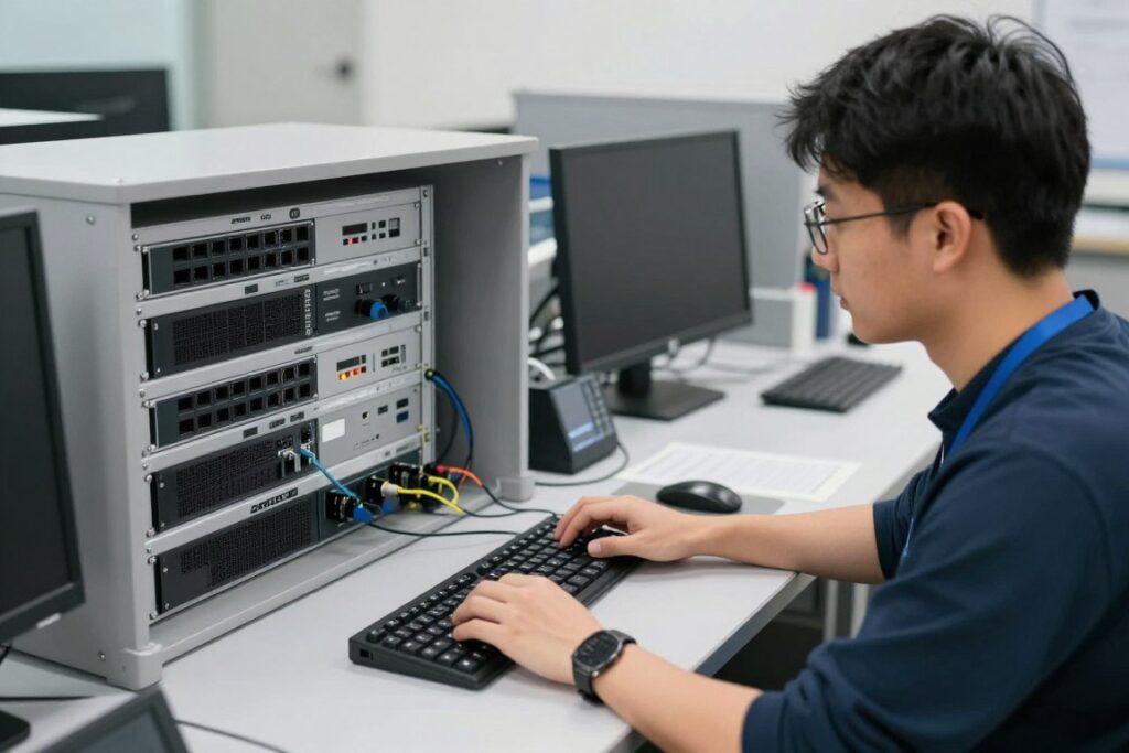 網路實驗室環境中的Arista設備實作練習場景 網路實驗室環境中的Arista設備實作練習場景