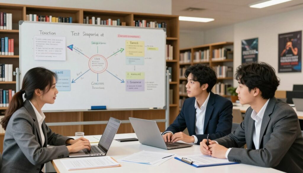 考試準備策略與成效分析