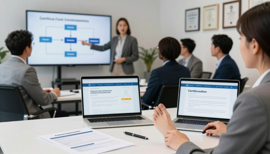 認證要求與資格申請流程 認證要求與資格申請流程