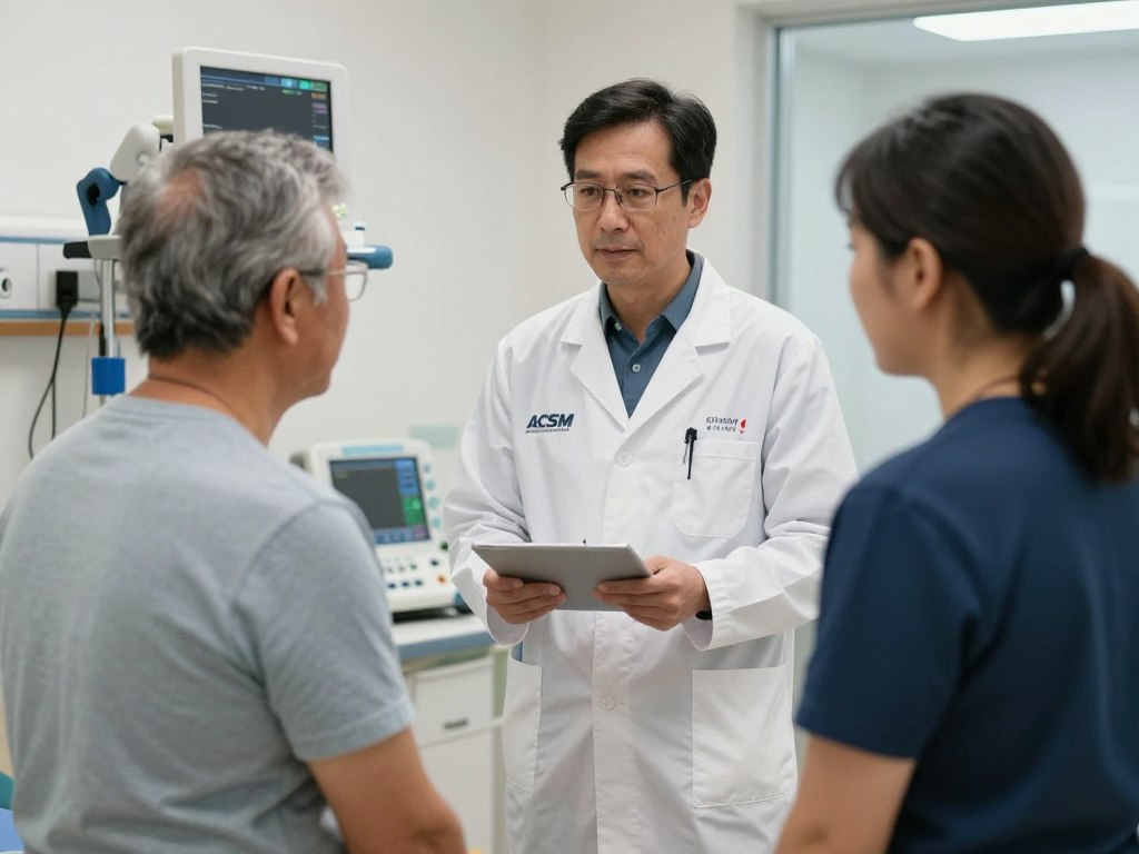 ACSM認證臨床運動生理學家CEP在醫療環境中指導心臟病患者復健