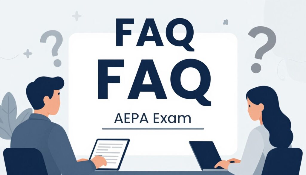 AEPA代考服務常見問題解答 AEPA代考服務常見問題解答