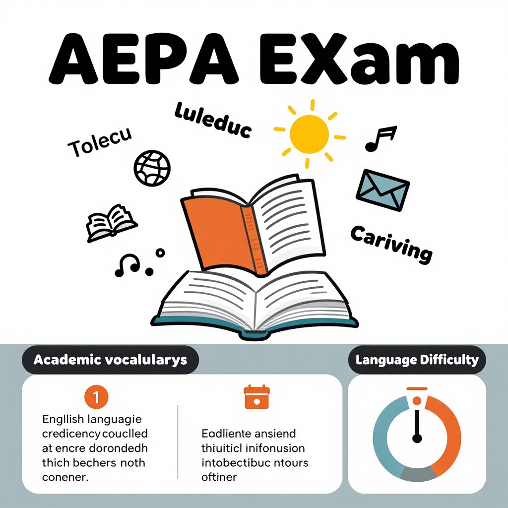 AEPA考試英語語言要求與難度示意 AEPA考試英語語言要求與難度示意