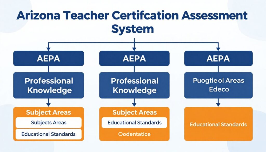 AEPA認證考試系統架構與評估標準示意圖 AEPA認證考試系統架構與評估標準示意圖
