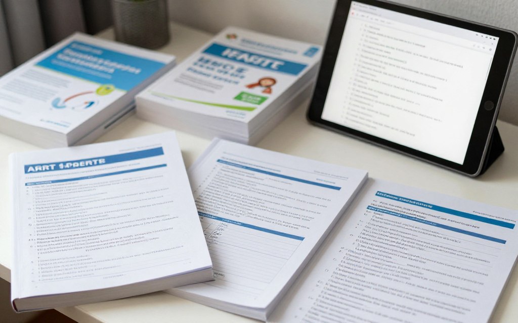 ARRT認證考試準備資料與學習材料展示