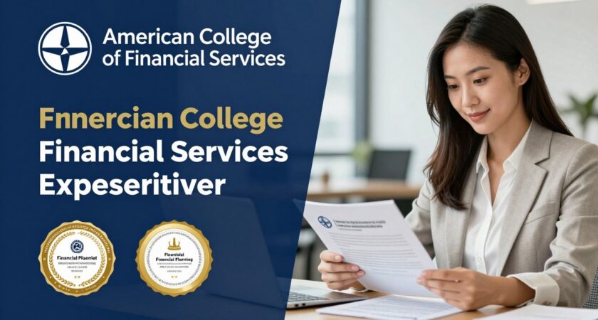 American College of Financial Services認證代考服務：專業團隊助您輕鬆獲取金融規劃認證