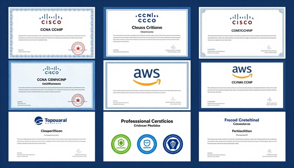 IT專業認證證書展示 IT專業認證證書展示