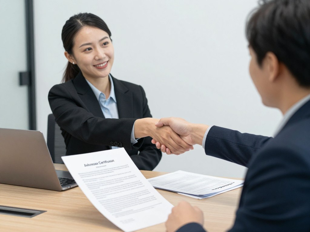 Professional consultation between client and exam service provider Professional consultation between client and exam service provider