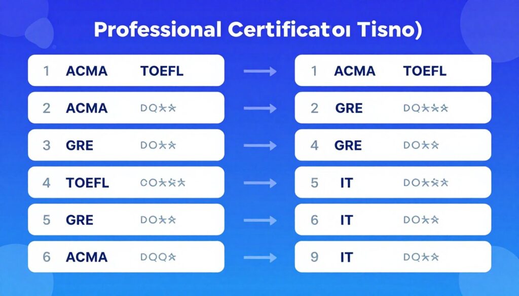 不同類型專業認證考試代考服務比較分析