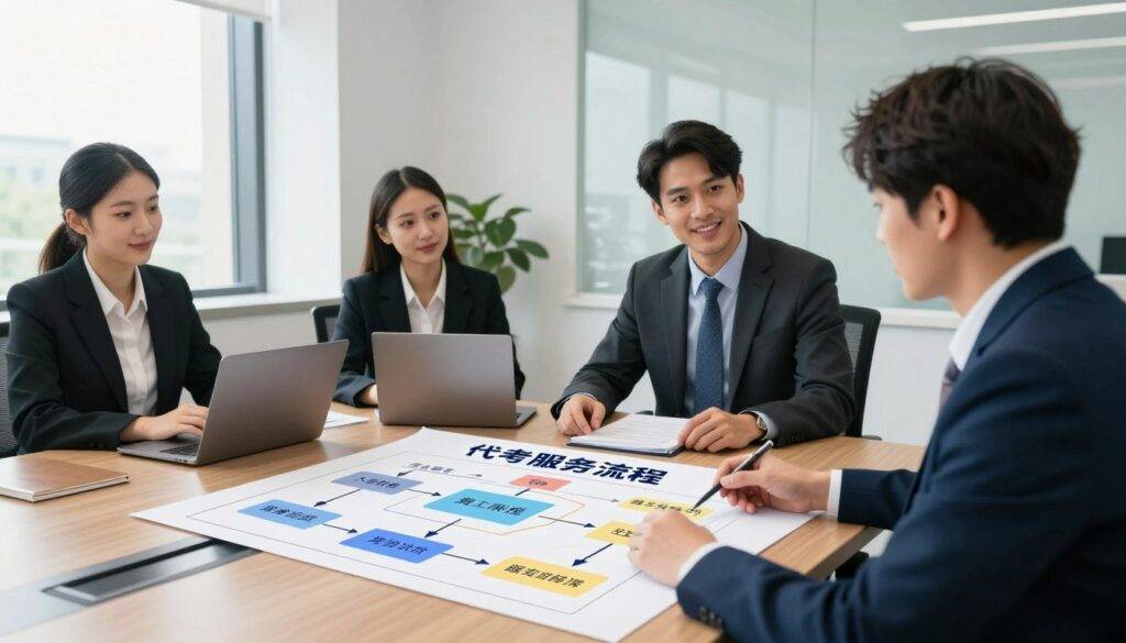 代考服务流程
