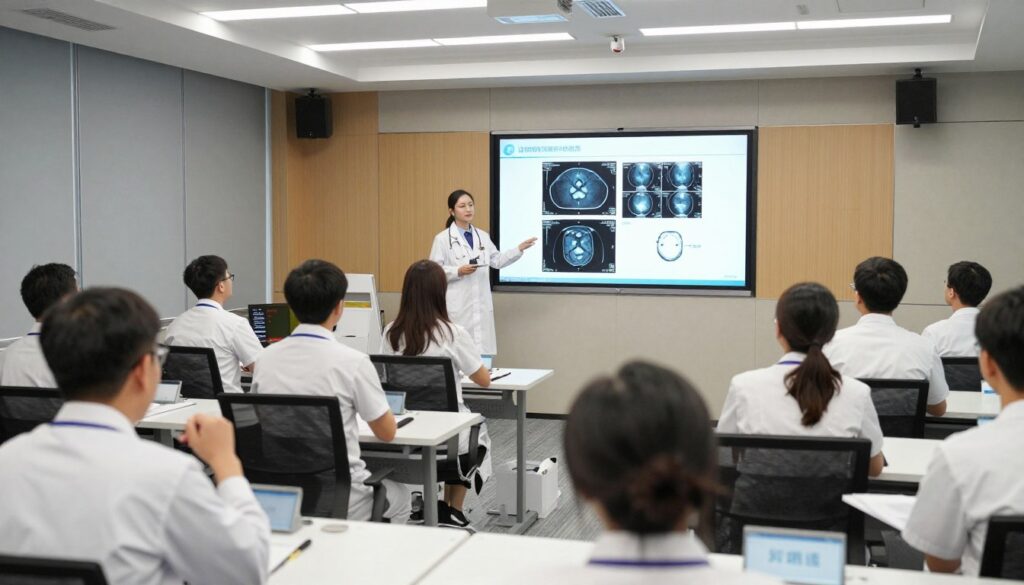 參加ARRT持續教育研討會的放射技術專業人員