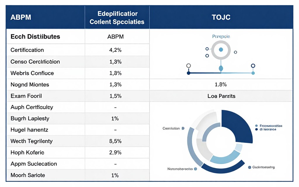 各specialty考試內容比較 各specialty考試內容比較