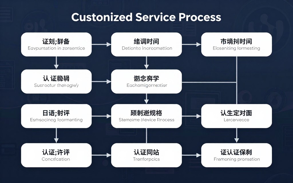 客製化服務流程示意圖 客製化服務流程示意圖