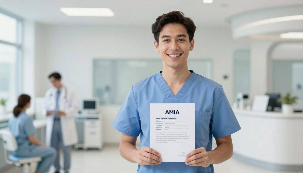成功獲得AMIA health informatics certification開啟career新機遇 成功獲得AMIA health informatics certification開啟career新機遇