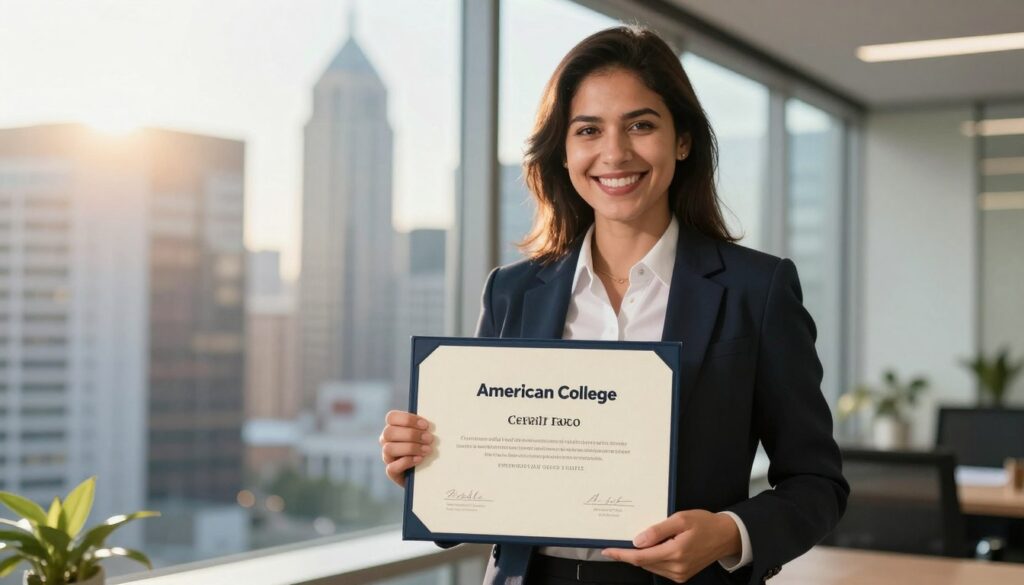 成功獲得金融認證的職業發展前景