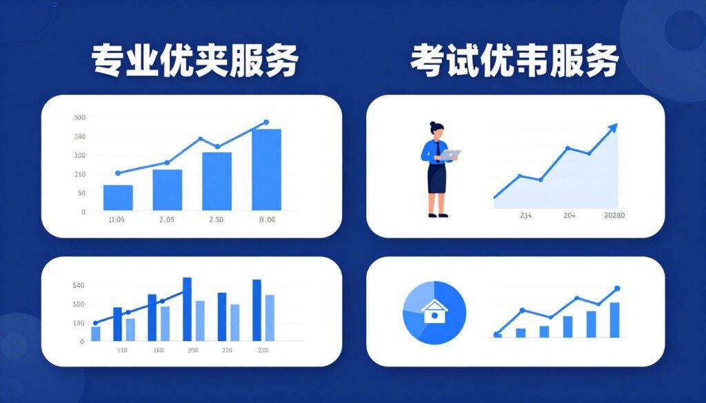 服务优势对比展示图