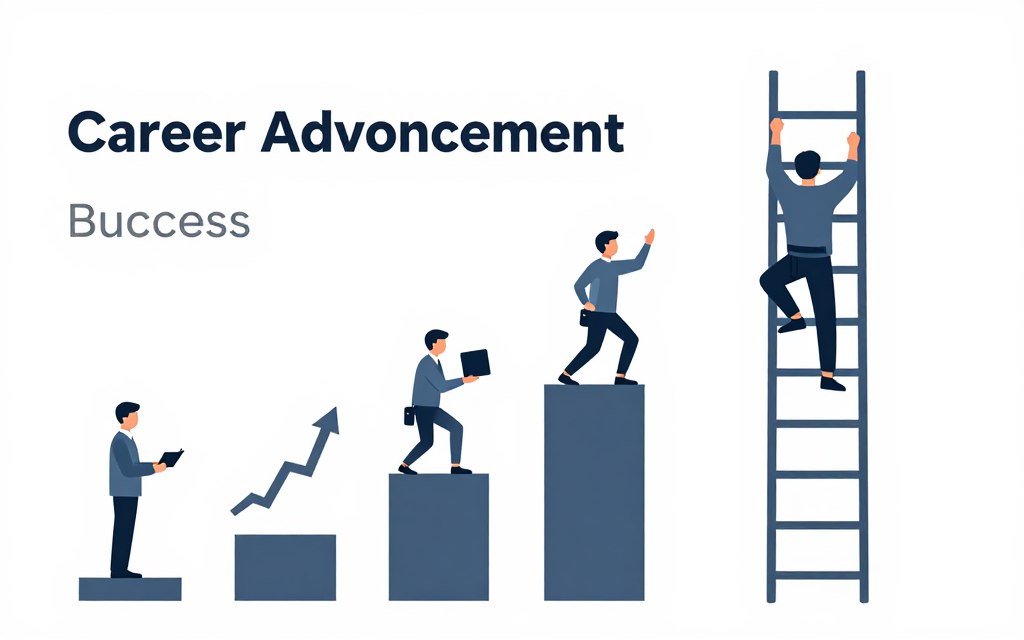 職涯發展提升示意圖 職涯發展提升示意圖