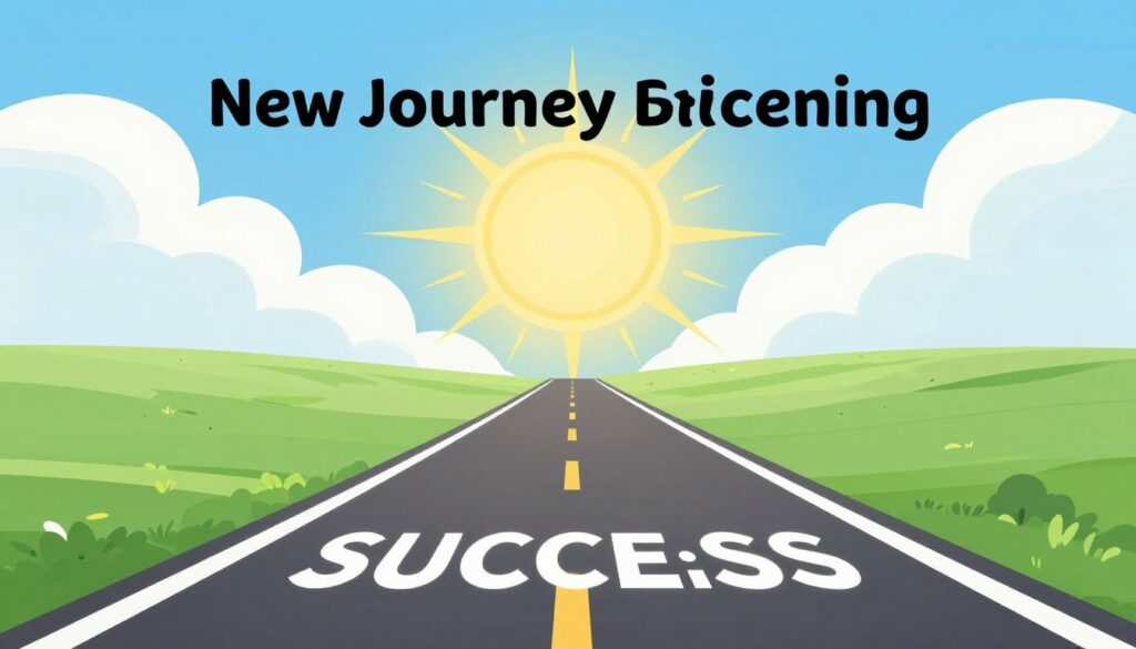 開始新旅程概念圖 開始新旅程概念圖