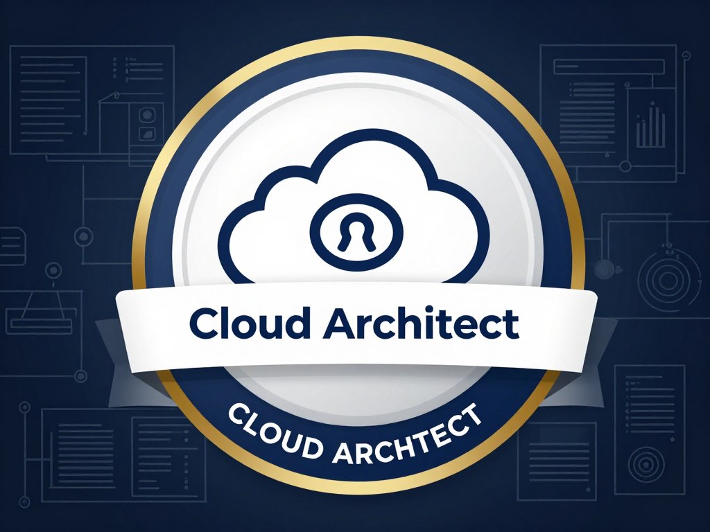 雲端架構師認證圖示 雲端架構師認證圖示