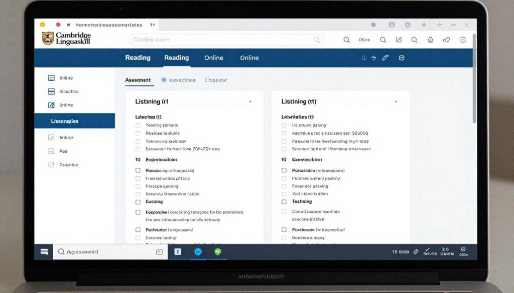 领思考试评估系统界面展示