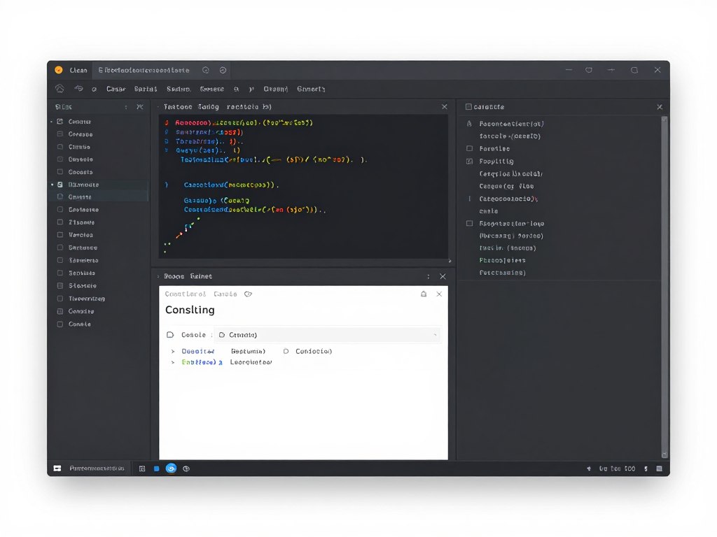 R Studio界面展示數據分析工作流程