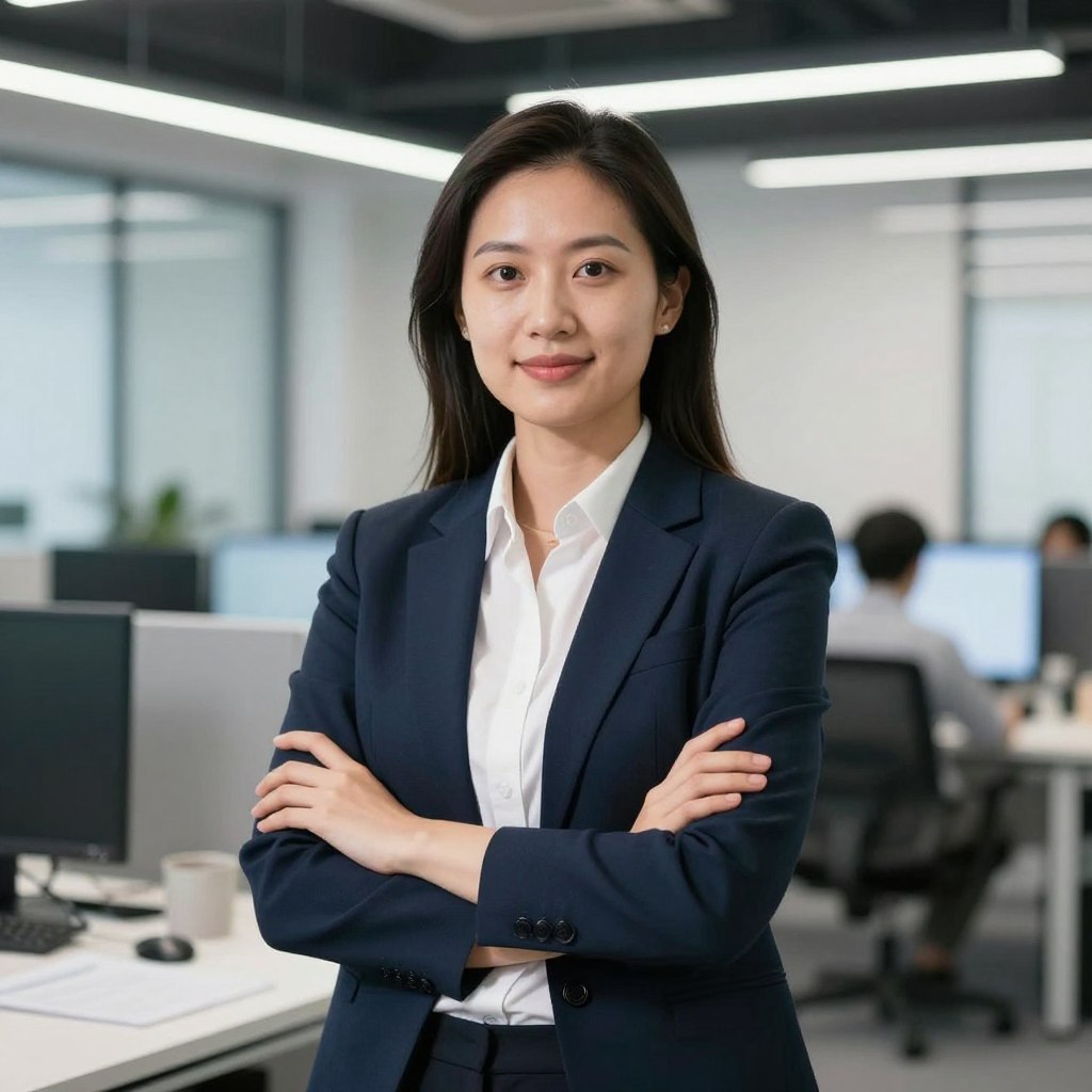 商業分析專家的專業形象